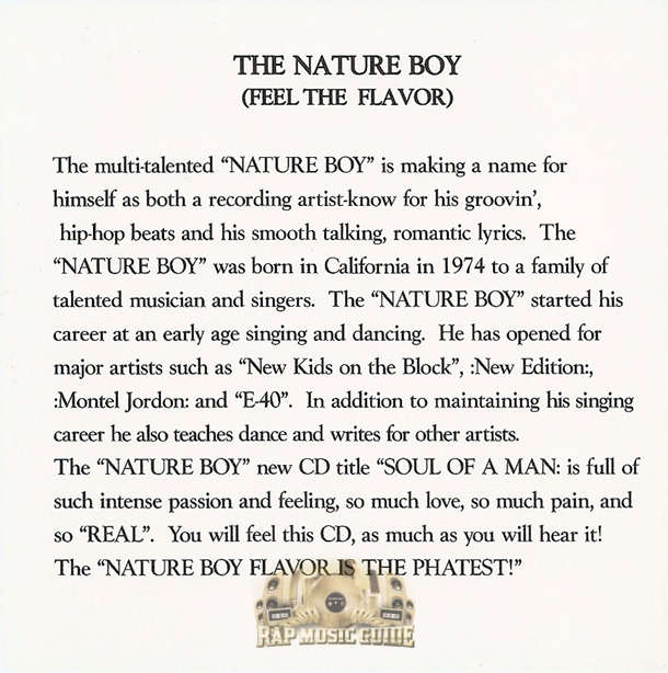 Nature Boy - Soul Of A Man: CD | Rap Music Guide